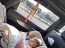 俏贝比（Qiaobeibi）儿童安全座椅汽车用0-4岁-12岁婴儿宝宝360度旋转躺ISOFIX硬接口 魔力咔旗舰版【360度旋转+双接口 实拍图
