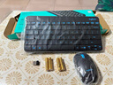 罗技（Logitech）MK245 NANO无线键盘鼠标套装电池款紧凑型键盘10米覆盖台式笔记本电脑商务办公无限键鼠套装 【MK245】黑色 实拍图