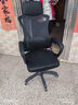 锦汐 电脑椅家用办公椅子靠背人体工学椅学习转椅老板座椅游戏电竞椅 【可后躺】黑框黑网 实拍图