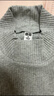 优衣库女装罗纹高领T恤/长袖小高领内搭479588 03 灰色 S /155/80A 实拍图