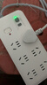 公牛（BULL）漏电保护插座/插线板/插排/排插/接线板/拖线板 6位总控全长1.8米 GN-705 实拍图
