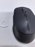 雷柏（Rapoo）M300L 中小手无线/蓝牙多模办公鼠标 人体工学时尚轻音便携 充电锂电池至高约230h续航5档dpi 深灰 实拍图