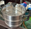 爱仕达（ASD）蒸锅双层不锈钢蒸锅 家用炖蒸煮一体汤锅 30CM大容量蒸笼QVL1530 实拍图