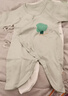 贝瑞加（Babyprints）婴儿连体衣2件装新生儿长袖四季哈衣纯棉爬服护肚蝴蝶衣 绿59 实拍图