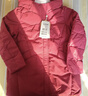 坦博尔羽绒服女中长款连帽休闲妈妈款加厚外套510506D 锦洛红 180  实拍图