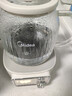 美的（Midea）花漾0胶水全玻璃养生壶 多功能煮茶壶 母婴烧水壶 恒温电热水壶 全自动一体煮茶器1.2L YS12B302J 实拍图