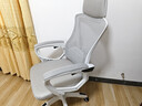 锦汐 电脑椅家用办公椅子靠背人体工学椅学习转椅老板座椅游戏电竞椅 【后躺+乳胶】白框灰网-店长推荐 实拍图