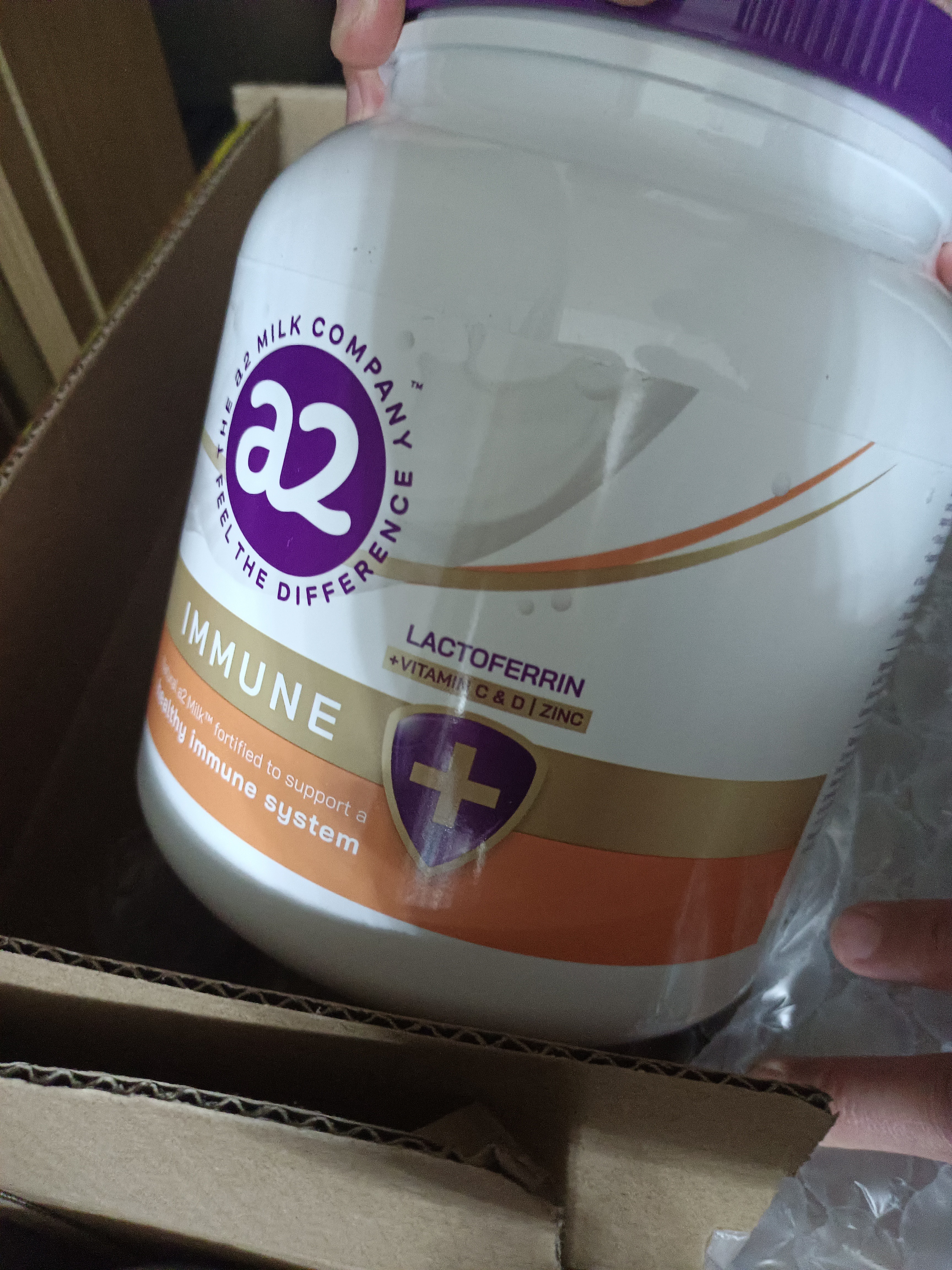 a2奶粉成人进口中老年奶粉乳铁蛋白900g+骨胶原蛋白肽900g澳洲 实拍图
