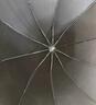 天堂 加大雨伞三折 晴雨两用商务伞经典格纹10骨大雨伞男女 天际灰 实拍图