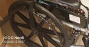 怡辉（YIHUI）轮椅轻便折叠老人专用出行小型年轻人骨折便携式手动医用可自推 实拍图