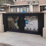 铝合金大门别墅庭院门铝艺中式自建房院子门小区入户门电动双开门 中式铝艺大门 实拍图
