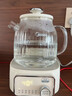 美的（Midea）花漾0胶水全玻璃全自动养生壶 办公室多功能煮茶壶 烧水壶恒温电热水壶煮茶器花茶壶1L YS10B101 实拍图