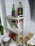 小推车置物架落地卫生间多层厨房移动零食蔬菜卧室床头收纳储物架 【四层】黑色带4轮 【活动中】 实拍图