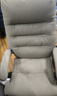 顾全老板椅可躺电脑办公椅真皮家用按摩加热人体工学椅C533H咖皮 实拍图