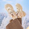 361°运动鞋女冬季加绒复古雪地靴厚底休闲老爹棉鞋子女682446704B-3 实拍图
