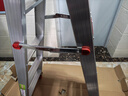 康鹏梯子家用折叠伸缩加厚铝合金人字梯室内多功能伸缩楼梯登高工程梯 加强款-1.5米加厚 实拍图