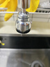 杜邦（DU PONT）厨房水龙头延伸器洗菜防溅神器万向旋转起泡器全铜三档增压防溅头 实拍图