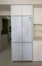 东芝（TOSHIBA）白珍珠549高容全嵌60cm超薄零嵌入式双系统全自动制冰十字双开对开门风冷无霜国家补贴家用电冰箱 GR-RF549WI-PM165 云脂白 实拍图