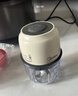 美的（Midea）辅食机婴儿家用 小型多功能打泥搅拌机宝宝料理机 绞肉机 佐料机 打蒜器 403J3 实拍图