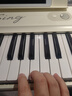 The ONE郎朗代言弹唱琴Sing自动挡智能钢琴初学者成年人61键便携式 白色 实拍图