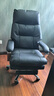 顾全电脑椅人体工学椅真皮办公椅可躺久坐舒适老板椅C570金黑皮 实拍图
