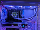 酷冷至尊冰神G360/龙影2代 白色 ARGB水冷散热器 基础版双顶盖可替换/多平台扣具/优化铜底水道/ATMOS II 实拍图