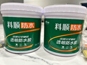科顺（CKS）防水涂料透明防水胶免砸砖卫生间窗台外墙补漏材料隐形堵漏胶1KG 实拍图
