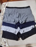 南极人男士内裤男式纯棉平角裤头抗菌防螨透气四角男生短裤衩4条XL 实拍图