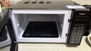 格兰仕【国家补贴】家用微波炉微烤一体机烤箱光波炉700瓦节能省电 20升平板易清洁 快速解冻智能菜单DG 黑色（微波烧烤一体） 实拍图