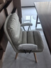 顾全C710木电脑椅家用轻奢办公椅书房洽谈凳子转椅儿童学习椅可旋转 实拍图
