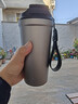 京东京造 钛健康咖啡杯【内外纯钛】保温便携随行高档送礼水杯 灰520ml 实拍图