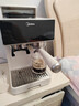 美的（Midea）【新年礼物】意式半自动咖啡机冷热双萃研磨一体机小型全自动家用磨豆咖啡机可打奶泡MA-GE5110 实拍图