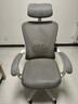 卡弗特人体工学椅电脑椅家用久坐舒适电竞椅宿舍椅子办公人体力学座椅 白框灰-腰托可调/可躺/无搁脚 联动扶手 实拍图