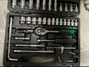 华麦斯汽修工具套装家用套筒扳手小车棘轮扳手工具箱专业级五金汽保工具 战神工具46件套(升级加强版） 实拍图