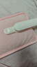 彩虹热水袋暖手宝充电暖宝宝暖水袋注水暖手袋热敷暖肚子 粉色 实拍图
