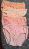 AB内衣【4条装】女士自然腰棉质抗菌内裤 混色搭配 XXL 实拍图
