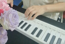 midiplus美派折叠琴88键键盘随身折叠便携式电子琴初学者幼师专业宿舍手卷 88键折叠钢琴蓝牙版（标配） 【五仓发货】 实拍图
