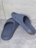 京东京造【专业防滑】浴室防滑拖鞋老人孕妇舒适居家拖鞋男士灰色42-43 实拍图