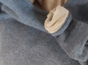 南极人 保暖内衣男士秋衣秋裤加厚加绒青年中老年保暖衣套装浅灰L 实拍图