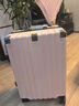 双星（doublestar）行李箱28寸大容量箱登机箱拉杆箱20寸男女铝框旅行箱密码皮箱子 豪华铝框款（樱花粉） 22寸（短期出行，可坐人） 实拍图