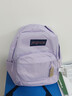 JANSPORT杰斯伯书包轻便双肩包男女旅行包简约背包电脑包学生校园 4QUE5M9暮山紫/风信紫-隔层+侧袋 实拍图