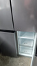 美的（Midea）480升十字门冰箱家用一级能效风冷无霜双变频净味以旧换新BCD-480WSPZM(E)国家补贴 实拍图