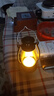 【露营灯】创意复古手提小夜灯网红迷你氛围小马灯桌面摆拍油灯 复古手提小夜灯【黑色1个】 实拍图