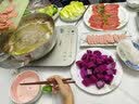 美的恒匀火电磁炉家用2200W大功率电磁灶火锅炉爆炒定时 410mm大面板线下同款 配炒锅 实拍图