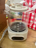 美的（Midea）花漾0胶水全玻璃全自动养生壶 办公室多功能煮茶壶 烧水壶恒温电热水壶煮茶器花茶壶1L YS10B101 实拍图