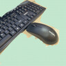 联想（Lenovo）KN210键盘鼠标套装 2.4G无线键鼠套装 全尺寸商务办公  笔记本电脑键盘台式机一体机 黑色 实拍图