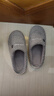 【福利价】小熊小兔棉拖秋冬季情侣保暖学生男拖鞋女居家棉拖鞋 小熊小兔棉拖-灰色 44-45 适合43-44 实拍图
