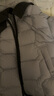 坦博尔轻薄羽绒服女短款翻领宽松舒适衬衫式女士外套330226D 夏云灰155 实拍图