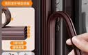 磐古精工平开窗门窗挡风隔音密封条防漏风胶条 塑钢窗用-【黑色4米装】 实拍图