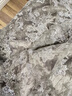 三吉黑花【明星北京同款】【扶光】新中式珠片刺绣丝绒半身裙蕾丝 银灰 L 实拍图
